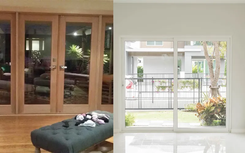 French Doors vs Sliding Doors