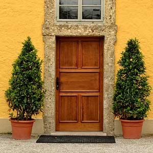 front door