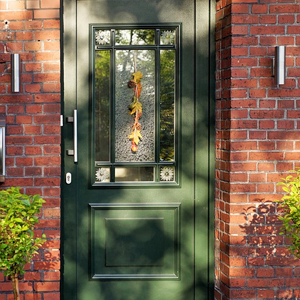 green door